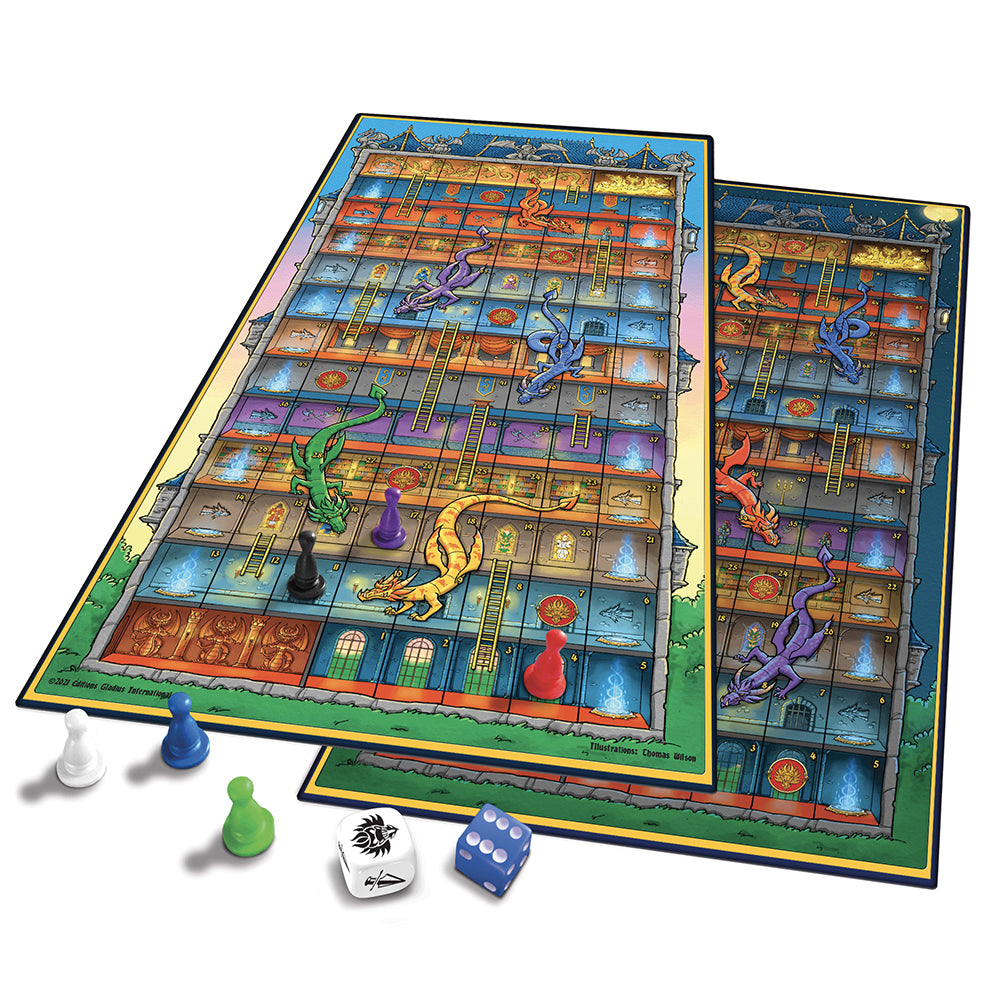 JEU DRAGONS ET ÉCHELLES