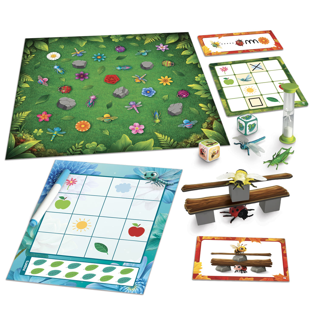 JEU LUDO ET MÉNINGE - BIBITTES EN CAVALE