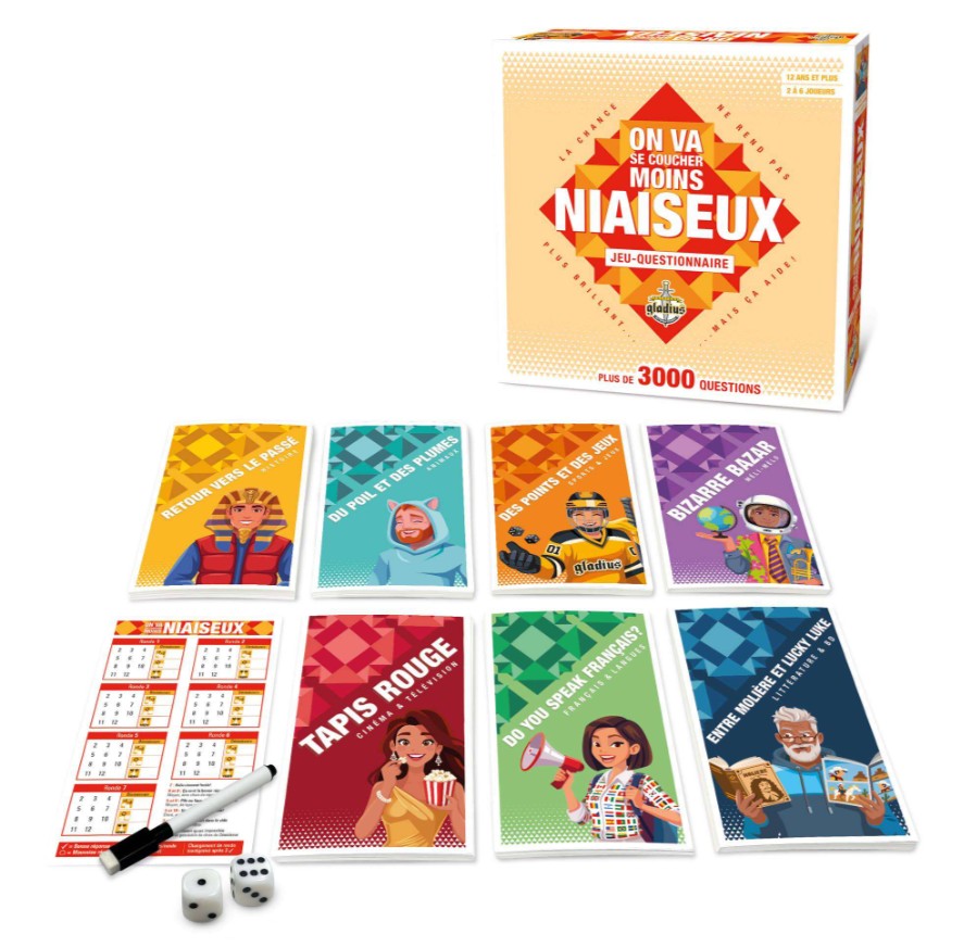 JEU ON VA SE COUCHER MOINS NIAISEUX - Version française