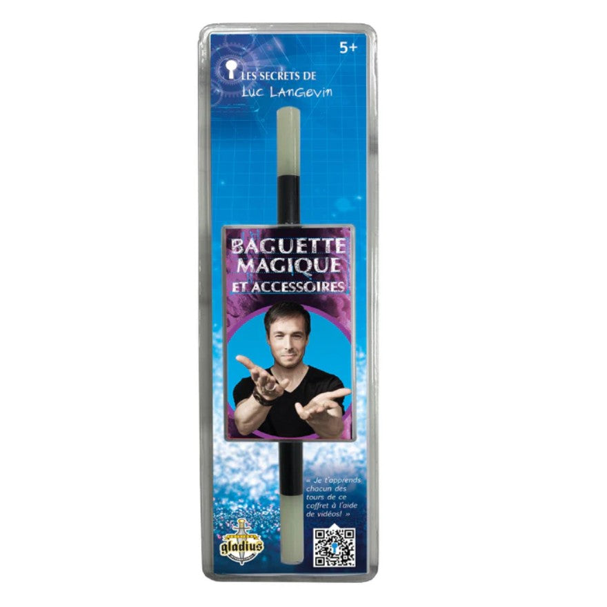 LES SECRETS DE LUC LANGEVIN - BAGUETTE MAGIQUE ET ACCESSOIRES