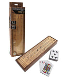 JEU CRIBBAGE DELUXE EN BOIS (VERSION BILINGUE)(CRIBB, CRIB, CRIBBLE)