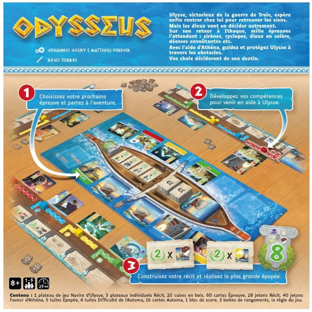 JEU ODYSSEUS - Version française