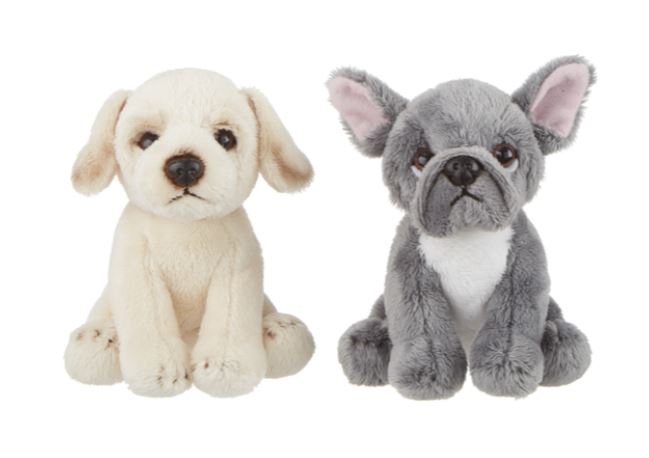 PLUSH - MINI DOGS 5" HERITAGE COLLECTION ASST
