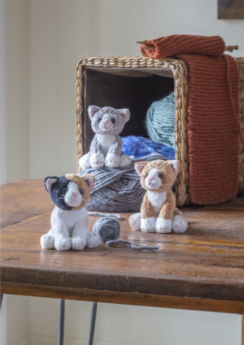 PLUSH - MINI CATS 5" HERITAGE COLLECTION ASST
