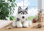 PELUCHE - COLLECTION HERITAGE - CHIEN HUSKY SIBÉRIEN 12"