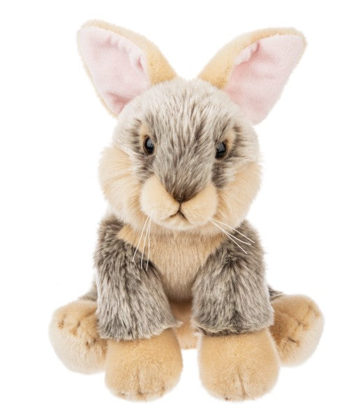 PELUCHE - COLLECTION HERITAGE - LAPIN DE PÂQUES GRIS 11"