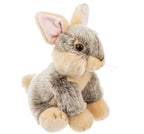 PELUCHE - COLLECTION HERITAGE - LAPIN DE PÂQUES GRIS 11"