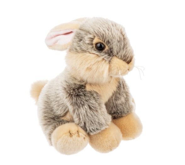 PELUCHE - COLLECTION HERITAGE - LAPIN DE PÂQUES GRIS 11"