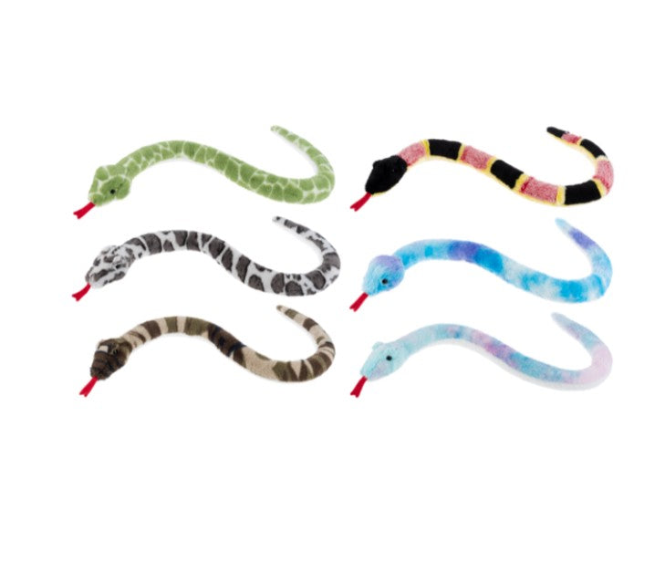 PELUCHE - SERPENT GLISSANT 34" ASST