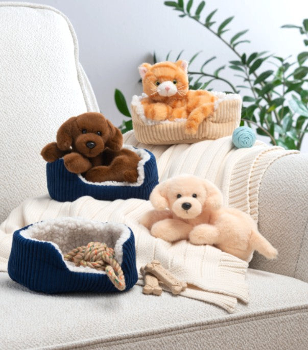 PELUCHE - CHIOT SNUGGLE'N SNOOZE 7" ASST