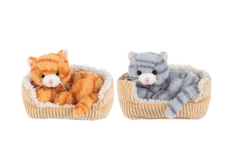 PELUCHE - CHATON SNUGGLE'N SNOOZE 7" ASST