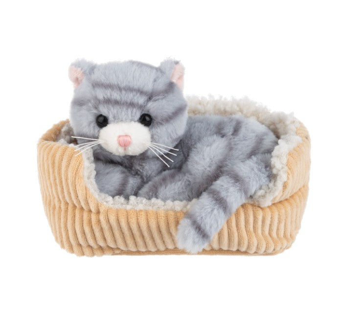 PELUCHE - CHATON SNUGGLE'N SNOOZE 7" ASST