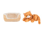 PELUCHE - CHATON SNUGGLE'N SNOOZE 7" ASST