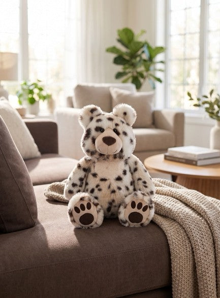 PELUCHE - OURS TACHETÉ 38,1 CM (15")