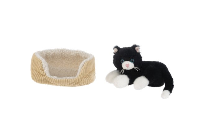 PELUCHE - CHATONS SNUGGLE'N SNOOZE DANS UN PANIER 17,78 (7") ASST