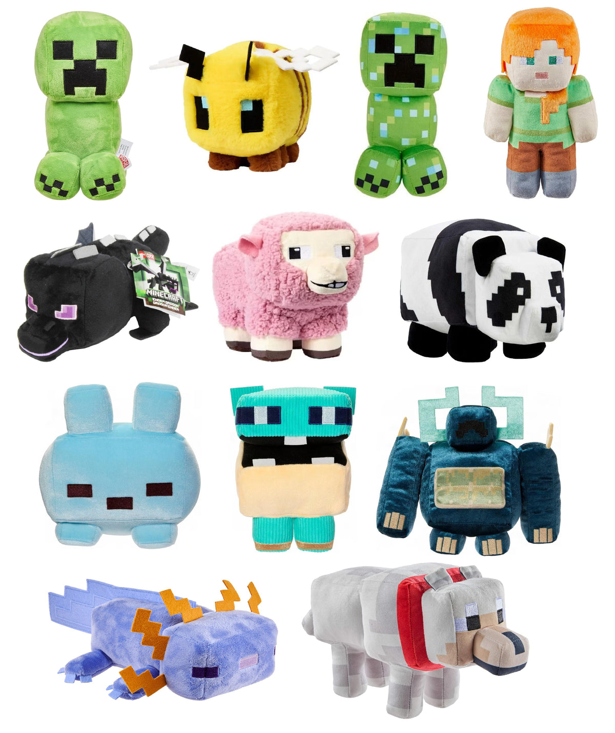MINECRAFT - 20 CM PLUSH ASST