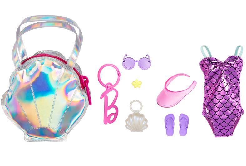 BARBIE - SAC DE MODE PREMIUM AVEC VÊTEMENT ASST
