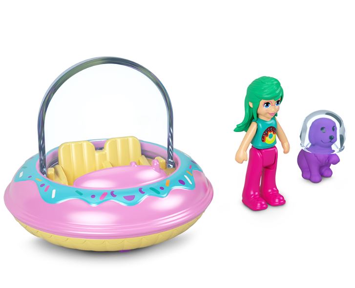 POLLY POCKET - VÉHICULE POLLYVILLE ASST