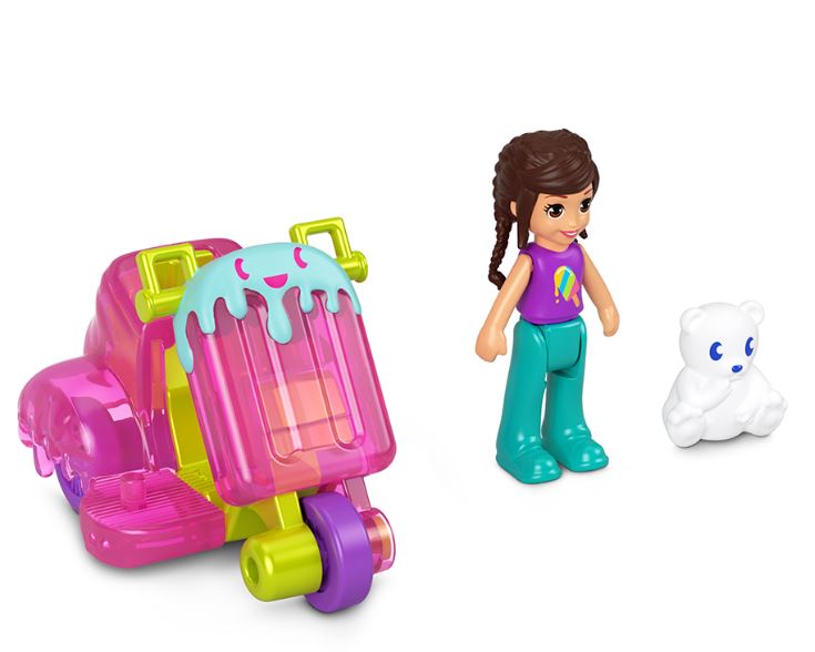 POLLY POCKET - VÉHICULE POLLYVILLE ASST