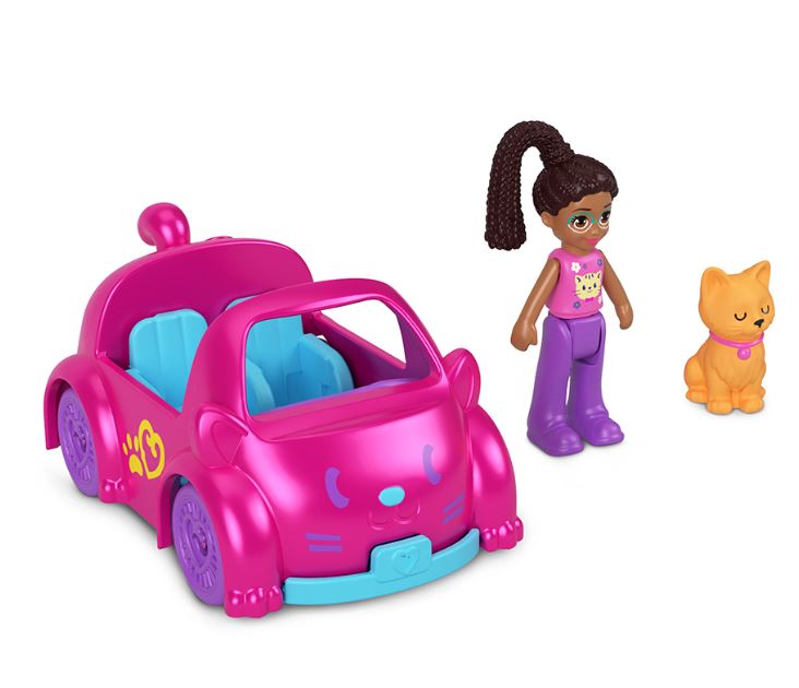 POLLY POCKET - VÉHICULE POLLYVILLE ASST