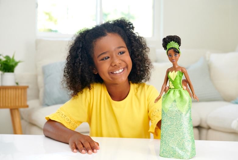 POUPÉE FASHION PRINCESSE DISNEY - TIANA (LA PRINCESSE ET LA GRENOUILLE)