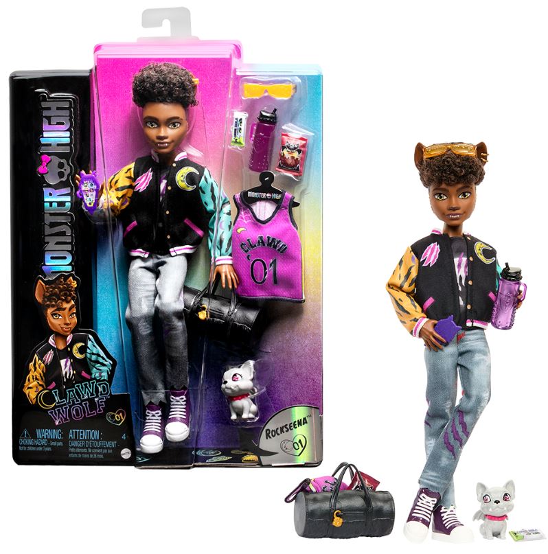MONSTER HIGH - POUPÉE CLAWD WOLF