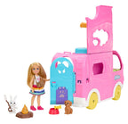 BARBIE CHELSEA - CARAVANE 2-EN-1
