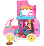 BARBIE CHELSEA - CARAVANE 2-EN-1