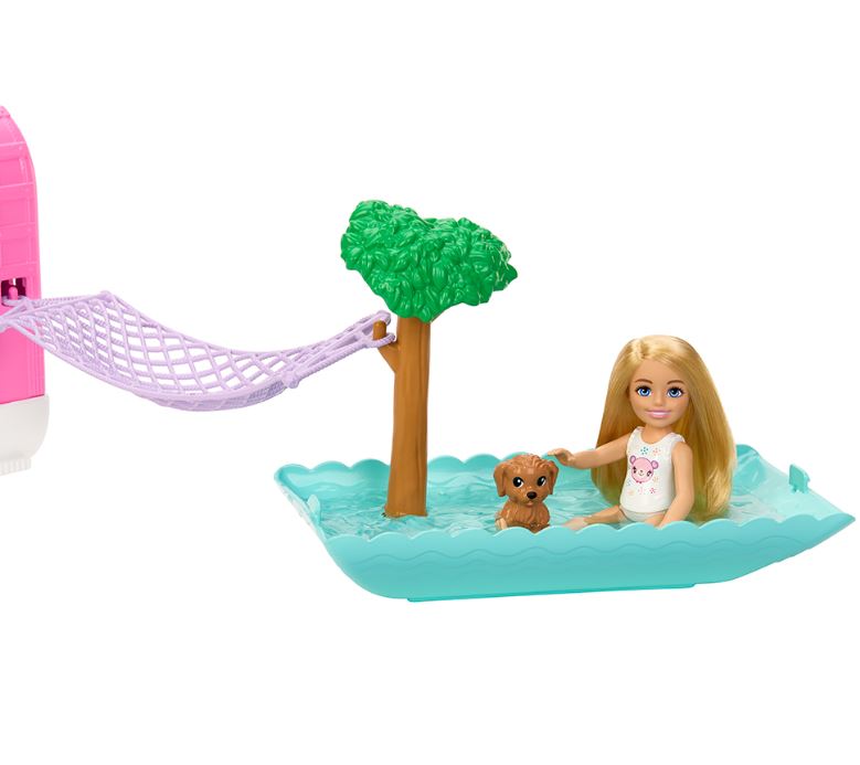 BARBIE CHELSEA - CARAVANE 2-EN-1