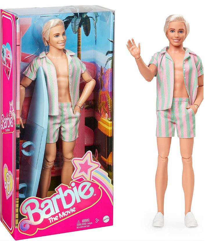 BARBIE LE FILM - POUPÉE KEN EN TENU ICONIQUE