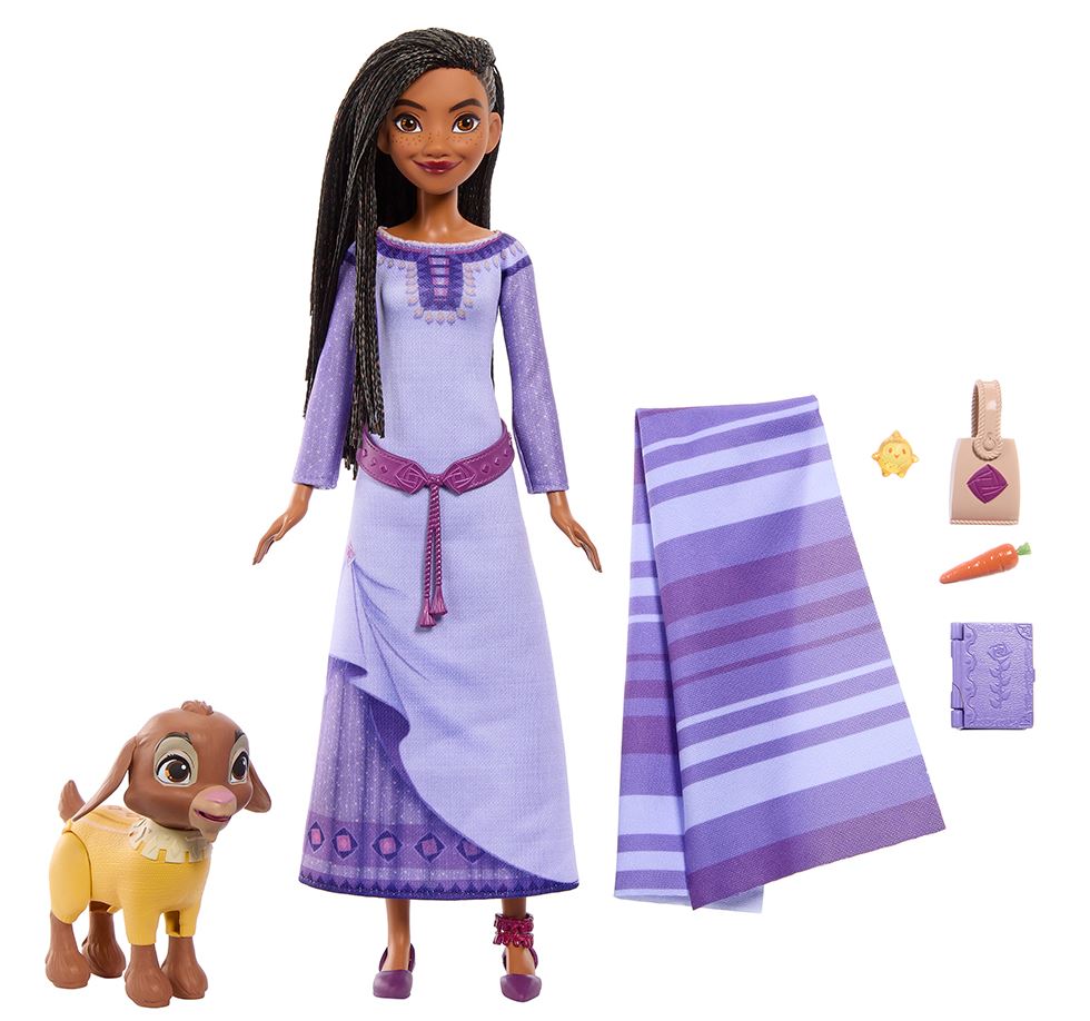 WISH - COFFRET AVENTURE ASHA DU ROYAUME DE ROSAS DISNEY (BARBIE)