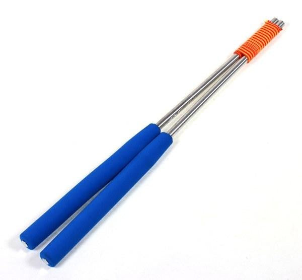 BAGUETTES DE DIABOLO EN ALLUMINIUM BLEUES