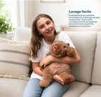 PELUCHE LESTÉE HUGIMALS - CAM LE CAPYBARA 2 KG (4,5 LBS) PELUCHE LOURDE