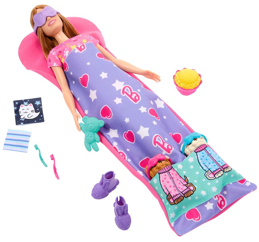 BARBIE ANIMAUX - SOIRÉE PYJAMA POUR CHIOTS