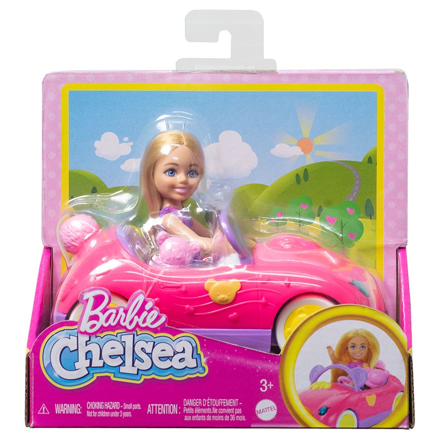 BARBIE CHELSEA - VEHICLE WITH CHELSEA AND TEDDY