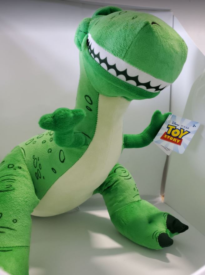 PELUCHE DISNEY REX 14" (HISTOIRE DE JOUETS)