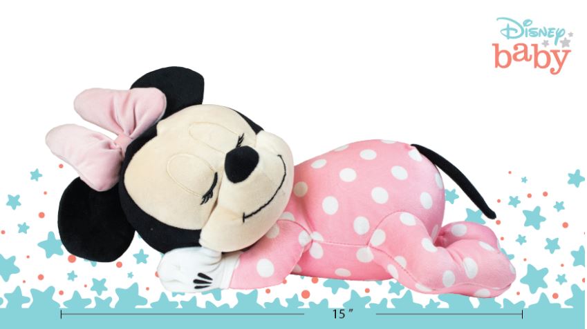 DISNEY CLASSIC SLEEPING BABY PLUSH - MINNIE