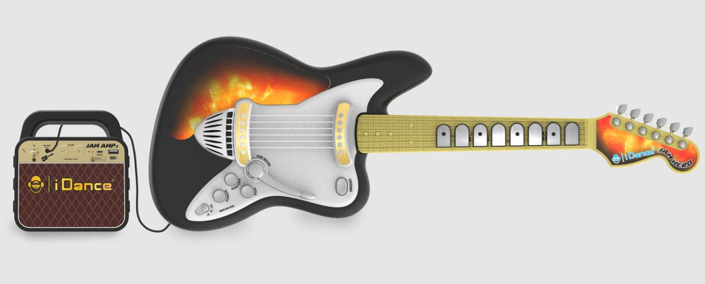 GUITARE JAM HERO AVEC MINI AMPLIFICATEUR