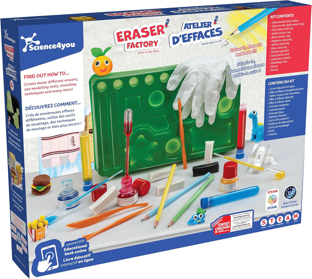 SCIENCE4YOU - ATELIER D'EFFACES - CRÉEZ VOS PROPRES EFFACES