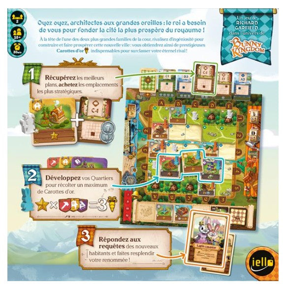 JEU BUNNY KINGDOM TOWN - Version française
