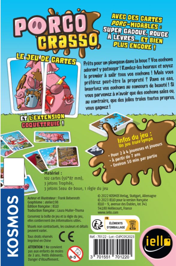 JEU PORCO CRASSO - Version française