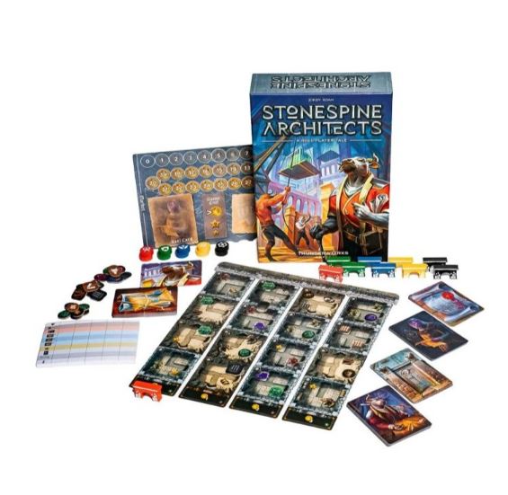 JEU STONESPINE ARCHITECTS - Version française