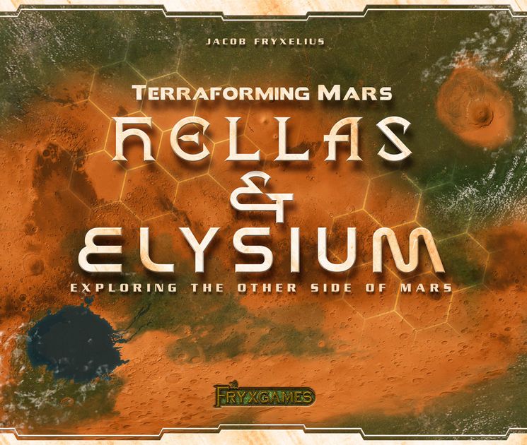 JEU TERRAFORMING MARS - EXTENSION : HELLAS ET ELYSIUM