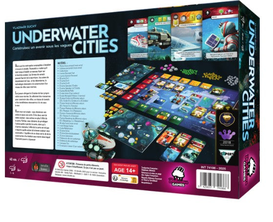 JEU UNDERWATER CITIES - Version française