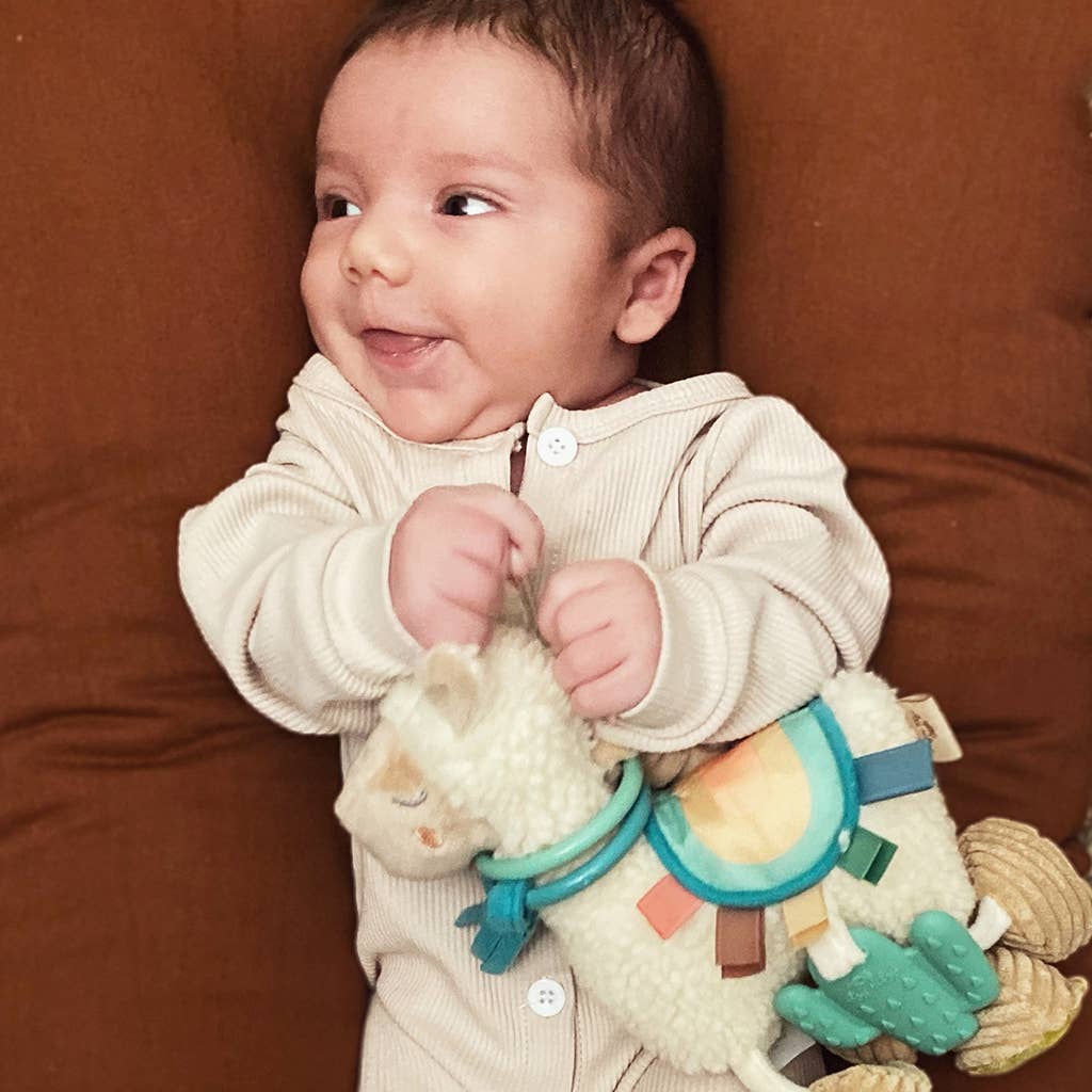 PELUCHE D'ACTIVITÉS LAMA ITZY FRIENDS AVEC ANNEAU DE DENTITION