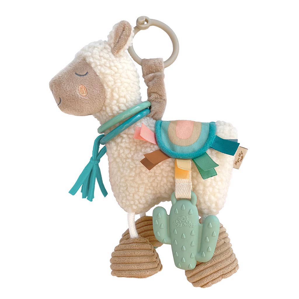 PELUCHE D'ACTIVITÉS LAMA ITZY FRIENDS AVEC ANNEAU DE DENTITION