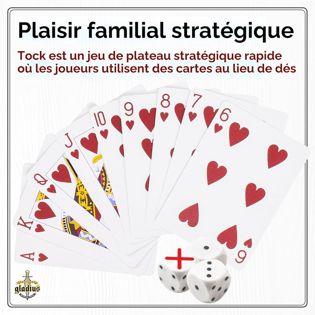JEU DE TOCK - 4 JOUEURS - 20"