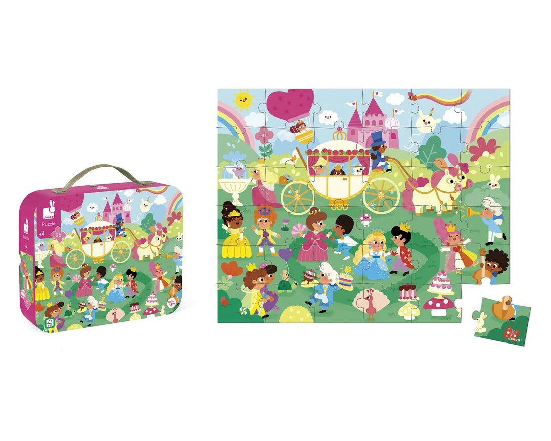 JANOD CASSE-TÊTE 36 PIÈCES - PRINCESSES #J02381