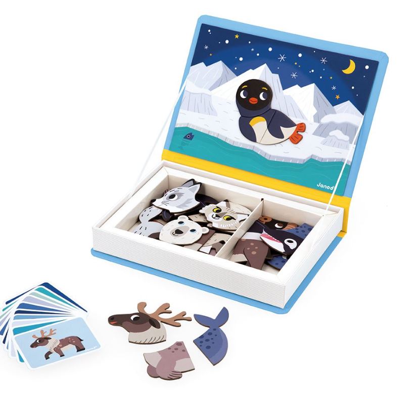 JANOD MAGNÉTI'BOOK - ANIMAUX POLAIRES