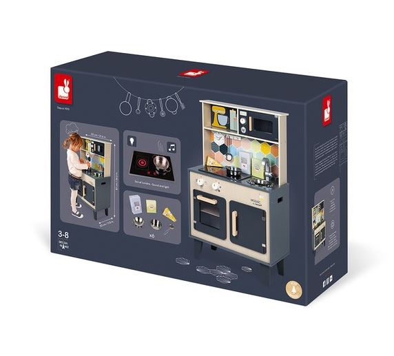 JANOD - CUISINIÈRE MOSAIQUE EN BOIS